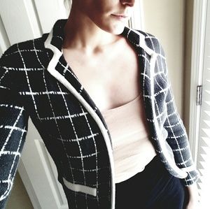 Kimchi Blue Windowpane cardigan